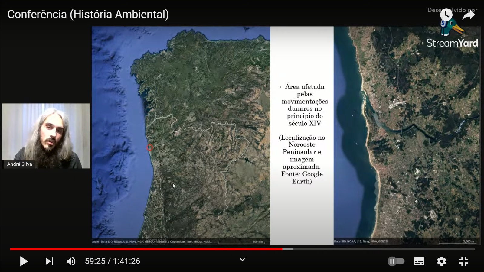 Território, ambiente e o homem medieval, uma conferência de André Silva