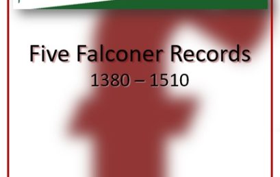 Medieval falconer records come to light